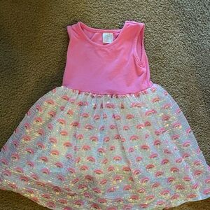 Sweet Wink Rainbow Sparkle Dress Size 4T